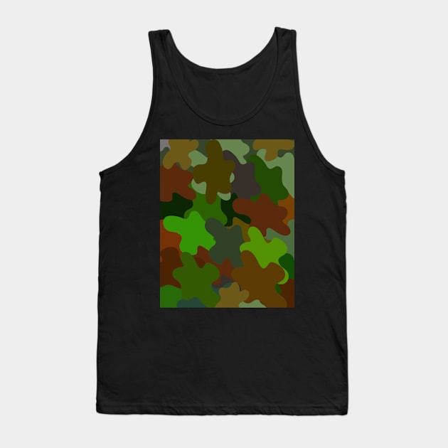 camo Tank Top by rickylabellevie